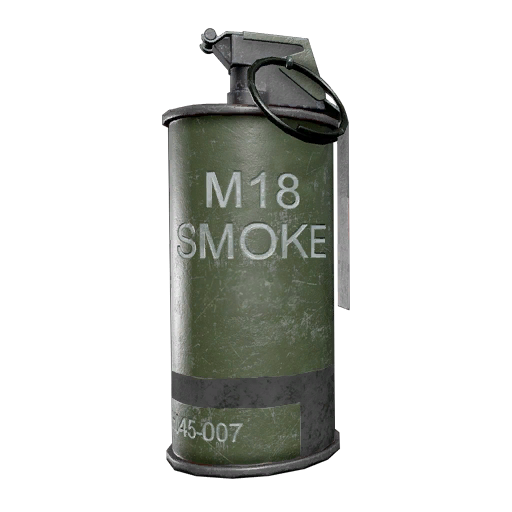 M18 Smoke Grenade: Black M18 Smoke Grenade: Black