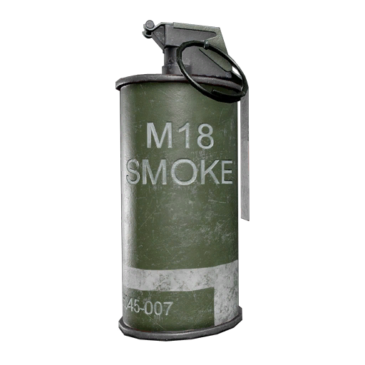 M18 Smoke Grenade: White M18 Smoke Grenade: White